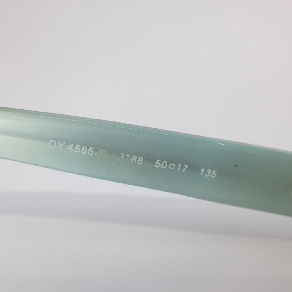 DKNY DY 4585-B 3288 Tortoise Mint Green Eyeglass Frames 50-17-135 Rectangular